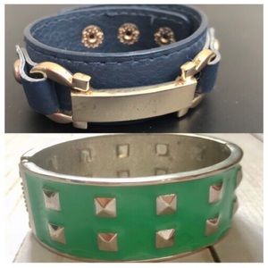 Cuff & leather bracelets